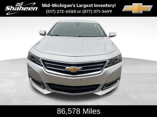 Silver 2019 Chevrolet Impala 1LT