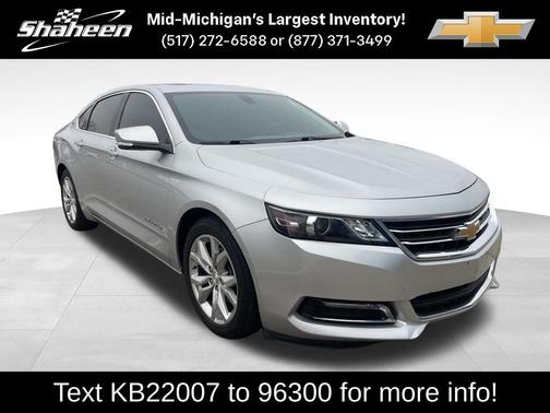 Silver 2019 Chevrolet Impala 1LT