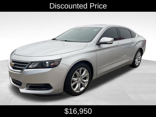 Silver 2019 Chevrolet Impala 1LT