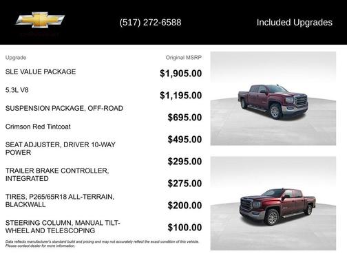 2016 GMC Sierra 1500 SLE