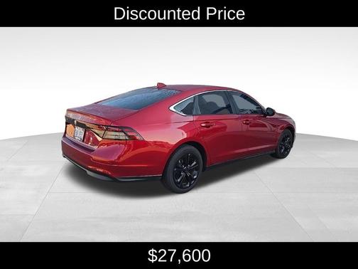 Radiant Red Metallic 2025 Honda Accord LX