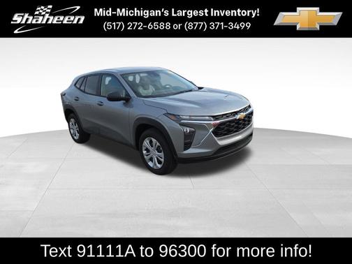 Sterling Gray Metallic 2026 Chevrolet Trax LS