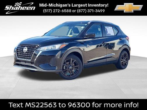 Super Black 2024 Nissan Kicks SV