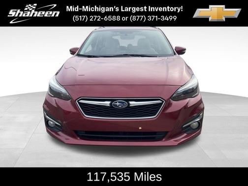 Crimson Red Pearl 2019 Subaru Impreza 2.0i Limited