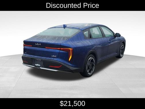 Deep Sea Blue 2025 Kia K4 EX