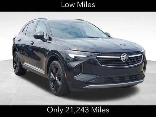 Ebony Twilight Metallic 2021 Buick Envision Preferred
