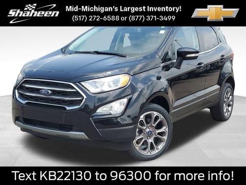 Shadow Black 2020 Ford EcoSport Titanium