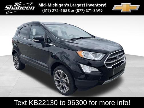 Shadow Black 2020 Ford EcoSport Titanium