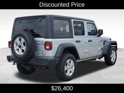 Silver Zynith Clearcoat 2022 Jeep Wrangler Unlimited Sport