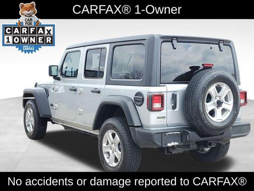 Silver Zynith Clearcoat 2022 Jeep Wrangler Unlimited Sport