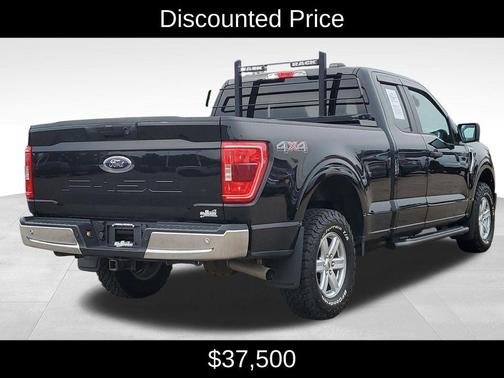 Agate Black Metallic 2021 Ford F-150 XLT