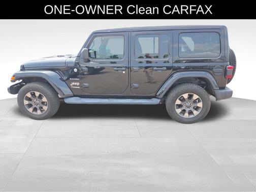 Black Clearcoat 2020 Jeep Wrangler Unlimited Sahara