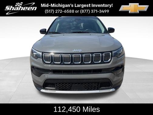 Sting Gray Clearcoat 2022 Jeep Compass Limited