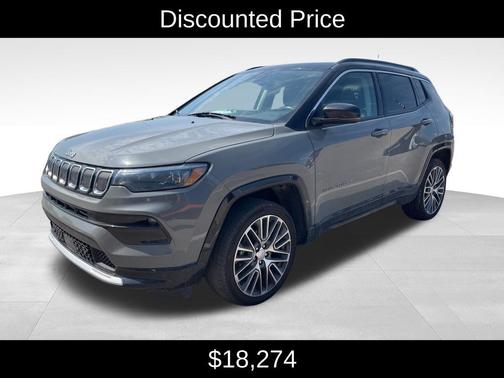 Sting Gray Clearcoat 2022 Jeep Compass Limited