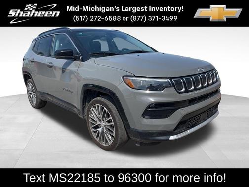 Sting Gray Clearcoat 2022 Jeep Compass Limited