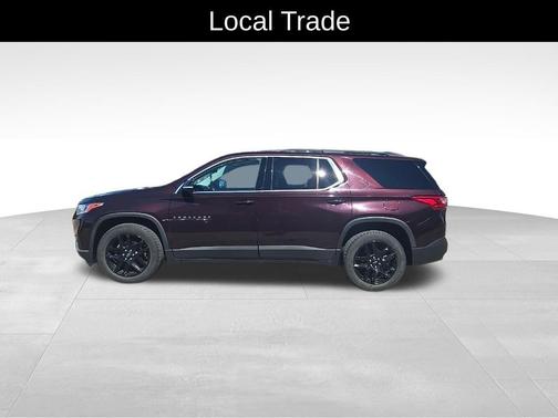 Black Cherry Metallic 2020 Chevrolet Traverse LT Leather