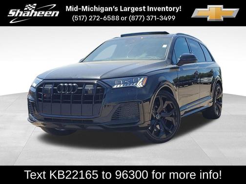 Mythos Black Metallic 2023 Audi SQ7 4.0T Premium Plus