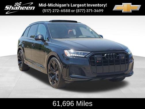 Mythos Black Metallic 2023 Audi SQ7 4.0T Premium Plus
