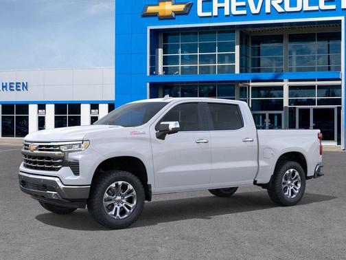 Polar White 2026 Chevrolet Silverado 1500 LTZ