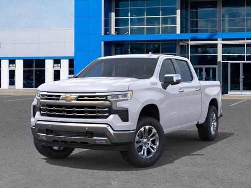 Polar White 2026 Chevrolet Silverado 1500 LTZ
