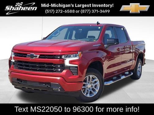 Radiant Red 2025 Chevrolet Silverado 1500 RST
