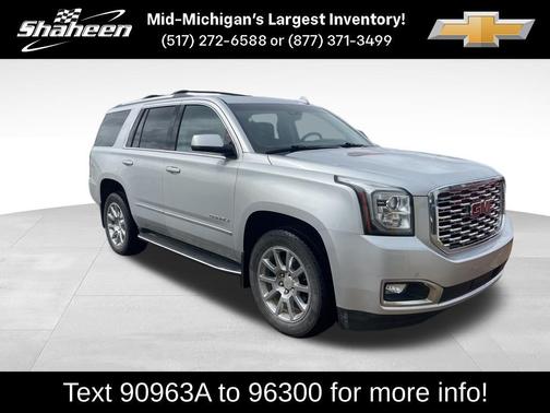 Quicksilver Metallic 2019 GMC Yukon Denali