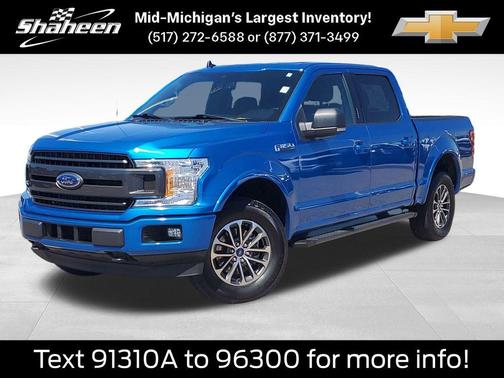 Velocity Blue Metallic 2020 Ford F-150 XLT