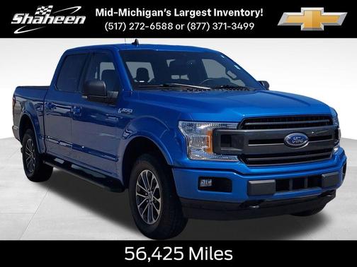 Velocity Blue Metallic 2020 Ford F-150 XLT