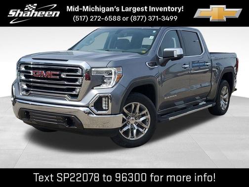 Satin Steel Metallic 2022 GMC Sierra 1500 Limited SLT