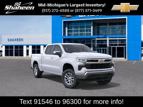 Summit White 2026 Chevrolet Silverado 1500 LT