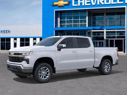 Summit White 2026 Chevrolet Silverado 1500 LT