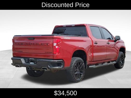 Cherry Red Tintcoat 2021 Chevrolet Silverado 1500 Custom Trail Boss