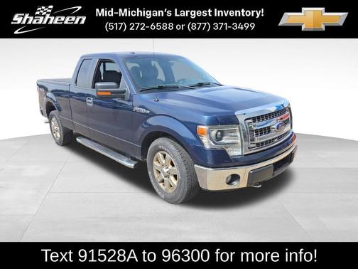 Blue Jeans Metallic 2014 Ford F-150 XLT