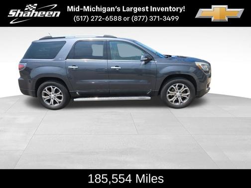 Cyber Gray Metallic 2013 GMC Acadia SLT-2