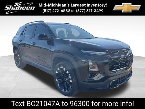 Mosaic Black Metallic 2025 Chevrolet Equinox RS