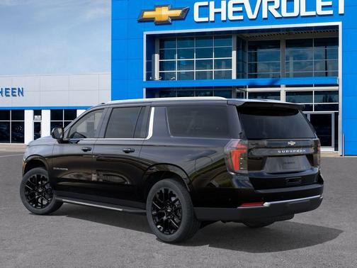 Black 2026 Chevrolet Suburban LS