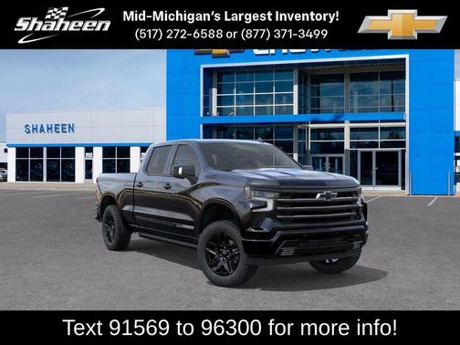 Black 2026 Chevrolet Silverado 1500 High Country