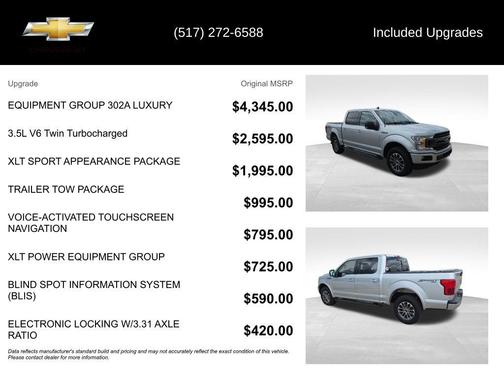Ingot Silver 2019 Ford F-150 XLT