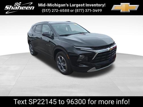Black 2025 Chevrolet Blazer LT