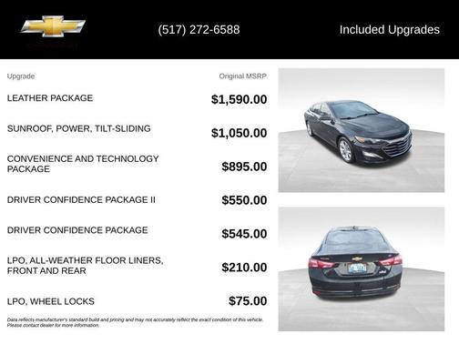 Mosaic Black Metallic 2019 Chevrolet Malibu Hybrid