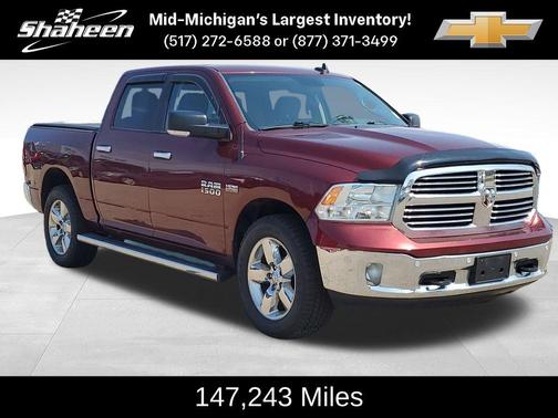 Delmonico Red Pearlcoat 2016 RAM 1500 Big Horn