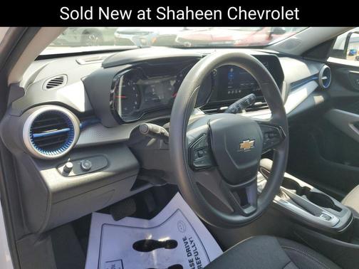 Summit White 2024 Chevrolet Trax LS