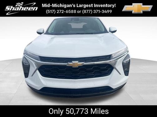 Summit White 2024 Chevrolet Trax LS