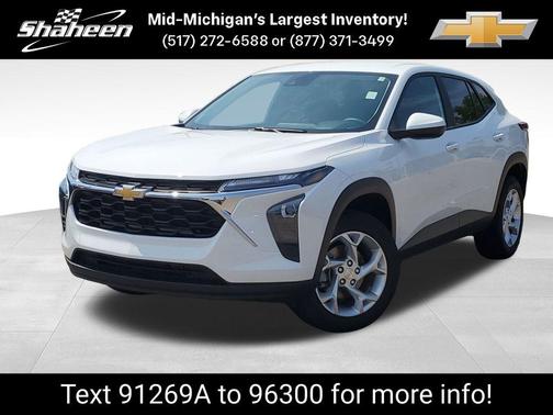 Summit White 2024 Chevrolet Trax LS