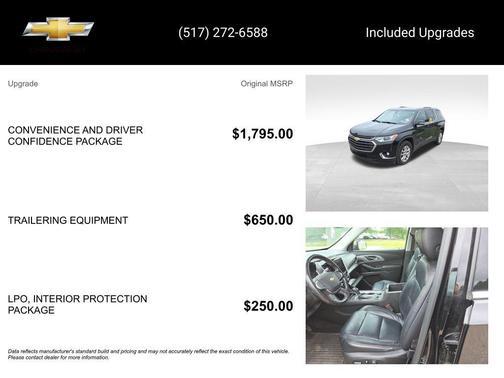 2018 Chevrolet Traverse LT Cloth