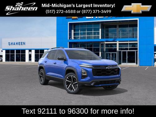 Reef Blue Metallic 2027 Chevrolet Equinox RS