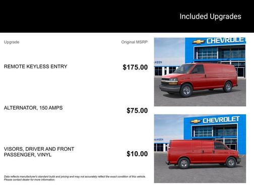 2025 Chevrolet Express 2500 Work Van