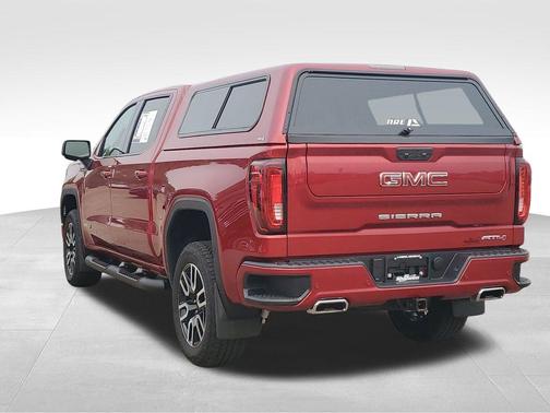 Volcanic Red 2025 GMC Sierra 1500 AT4