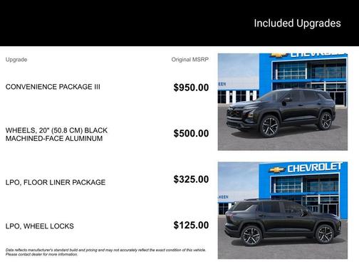 Mosaic Black Metallic 2026 Chevrolet Equinox RS