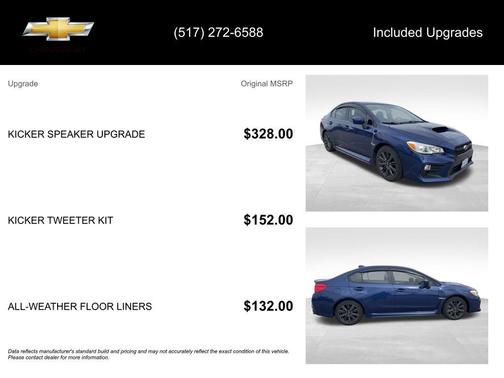 Lapis Blue Pearl 2020 Subaru WRX Base